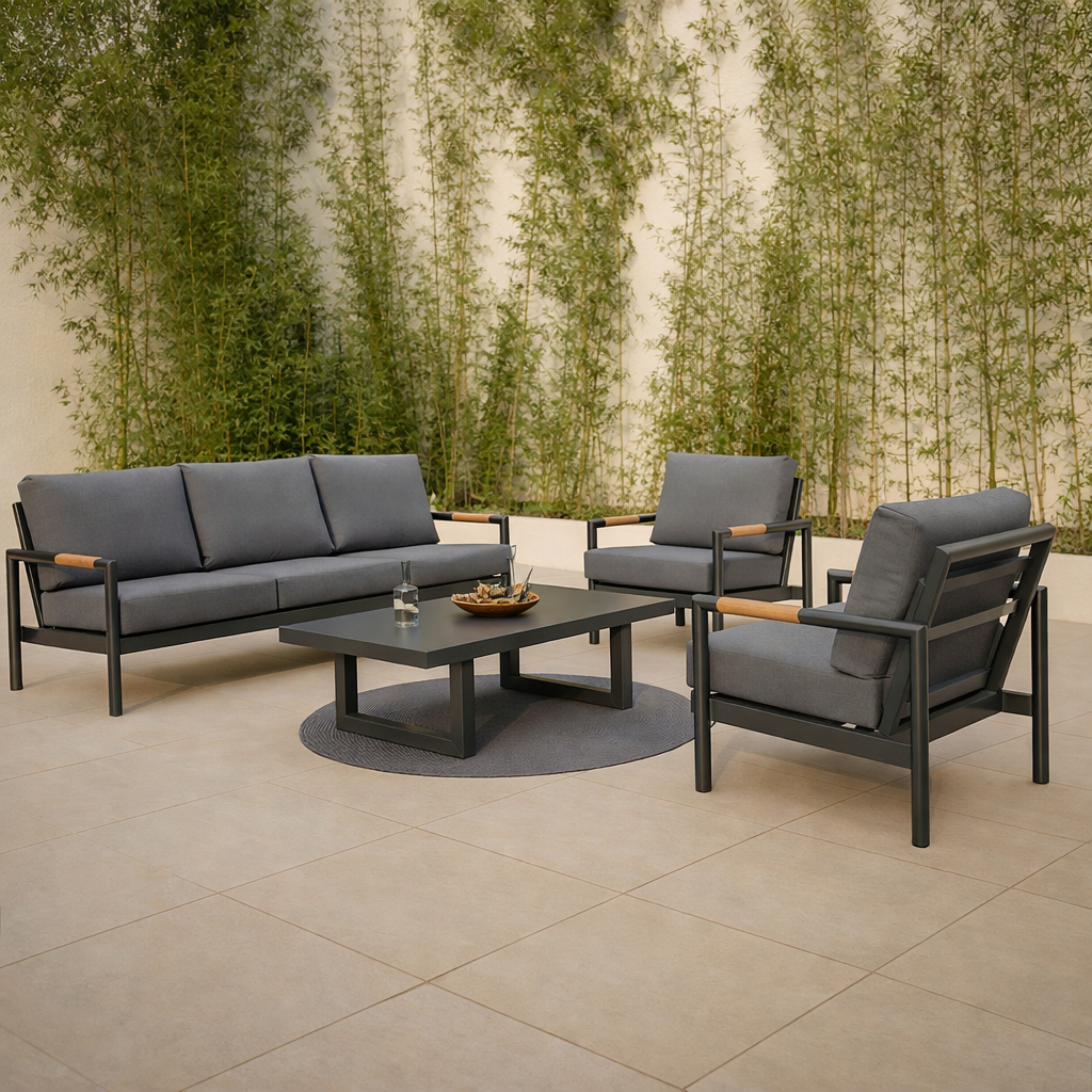 Solterra Luxe Outdoor Lounge Set