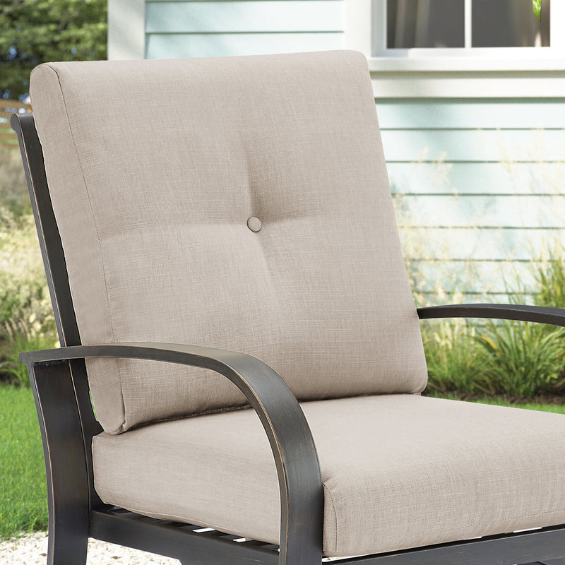 Chamber 3 pieces Outdoor Bistro Sets with Fixed Chair