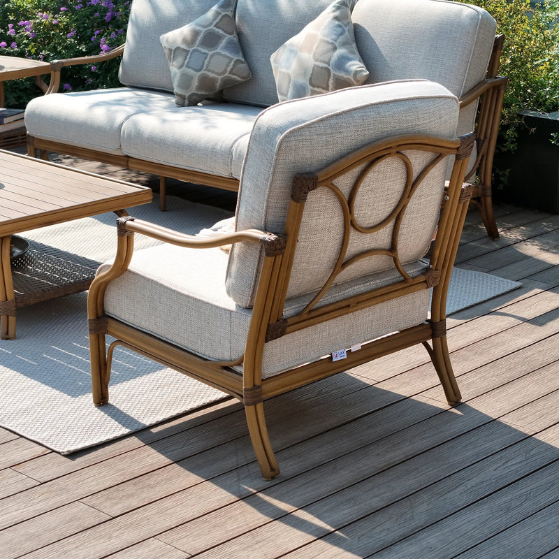Arcadia 2 Patio Lounge Chair and Side Table