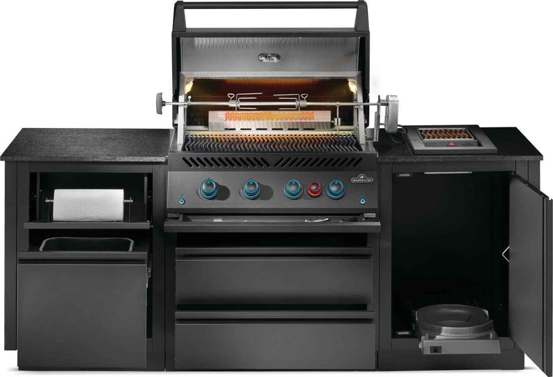 Patio Outdoor Kitchen - Patio Elegance OASIS™ 300 with Built-in 700 Series 32" Gas Grill