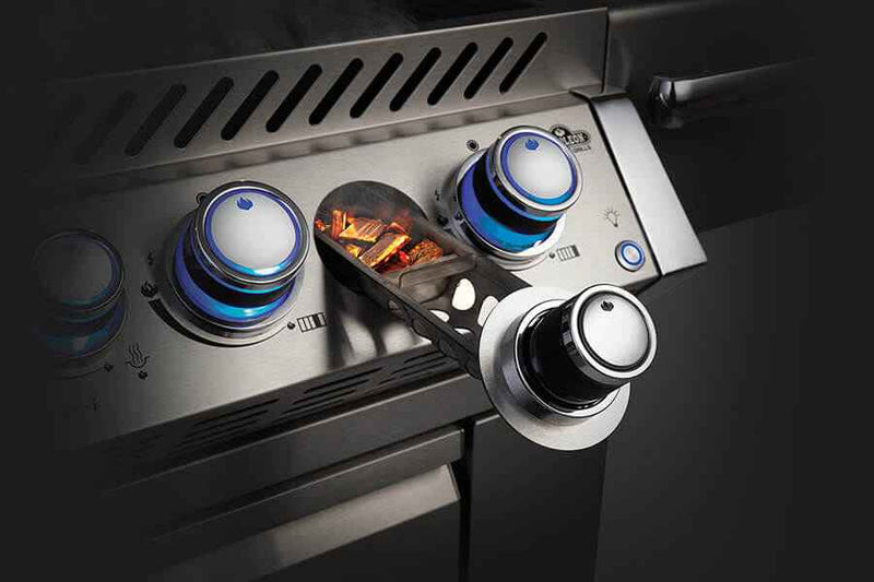 Patio Elegance Gas Grill - Built-in Prestige PRO™ 825 with Infrared Rear Burner