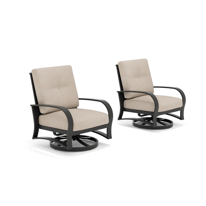 Chamber 5 Piece Aluminum Patio Furniture Sofa Sets With Round Table