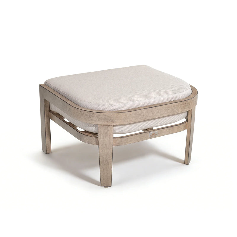 Harmonti 6-Piece Patio Conversation Set with Composite Concrete Round Coffee Tables