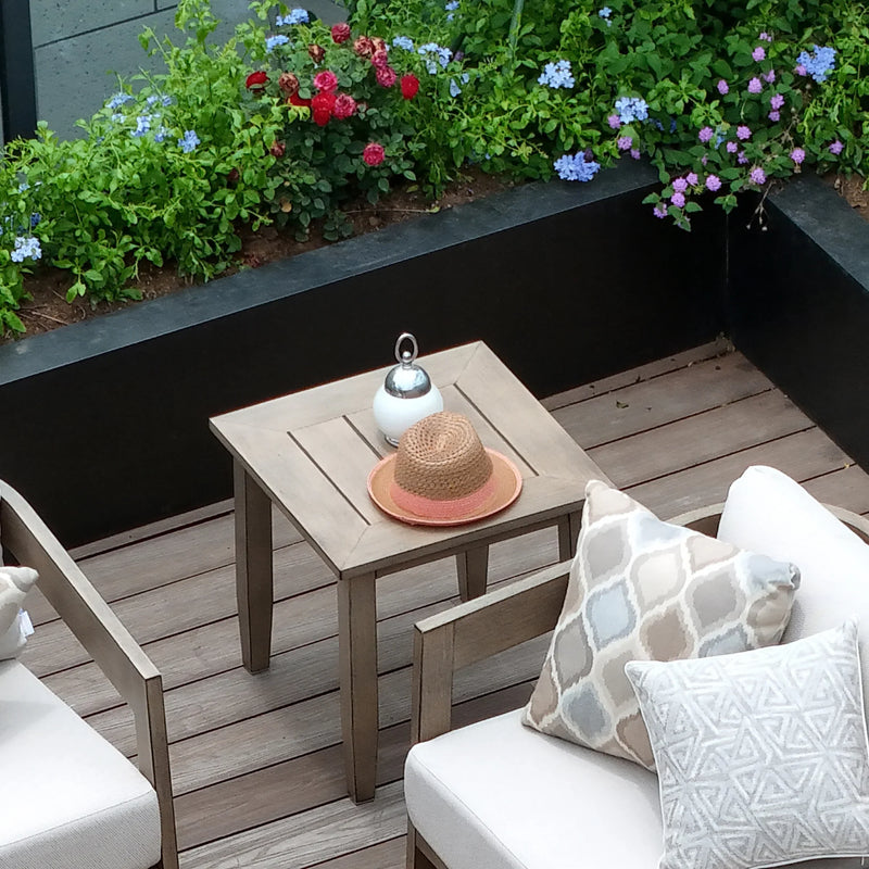 Harmonti 5 Pieces Aluminum Patio Conversation Set With Ottomans