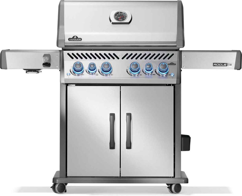 Patio Elegance Gas Grill Rogue PRO‑S 525 RSIB with Infrared Side and Rear Burners