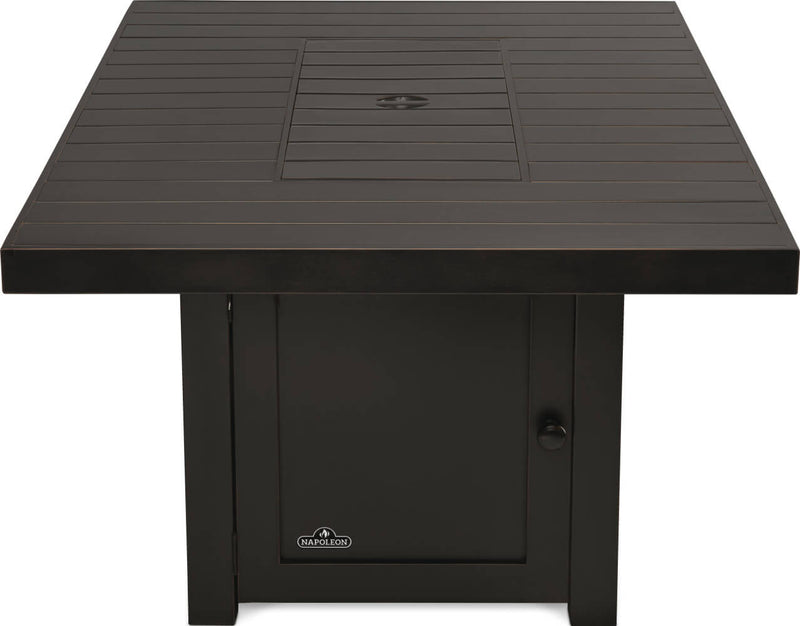 Patio Elegance St. Tropez Fire Table – Square Patioflame Table