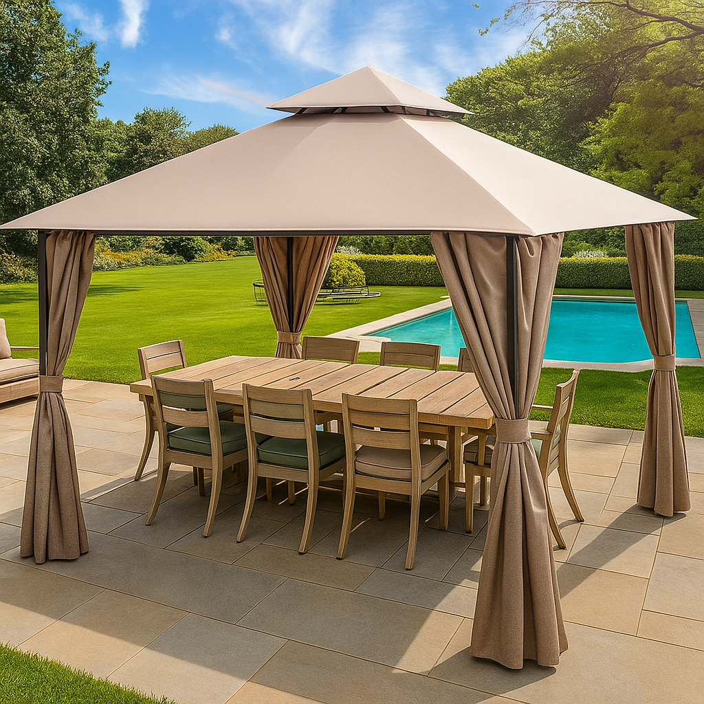 AuroraShade Marquis 12x12 Premium Canopy Gazebo