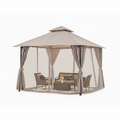 AuroraShade Marquis 12x12 Premium Canopy Gazebo